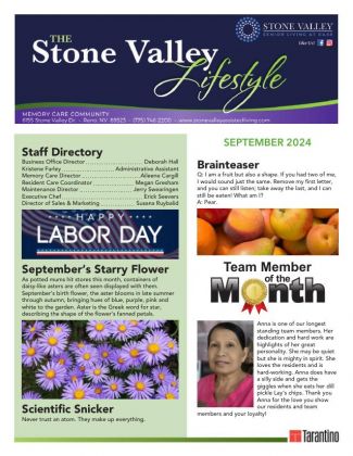 Independent Living Current Newsletter